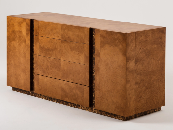 DIADEMA - Wooden sideboard with doors and drawers _ Mantellassi 1926